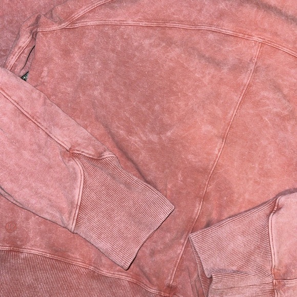 Lululemon Ready to Roll Crew *Dye Acid Rubber Dye Rustic Coral size 10-12? - Picture 7 of 9